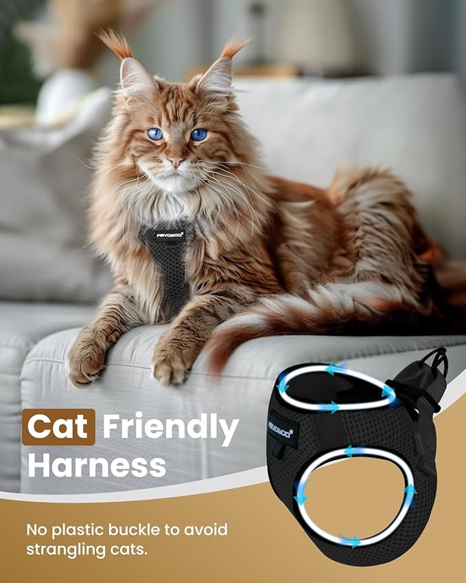 FAYOGOO Cat Harness and Leash Set - Image 3