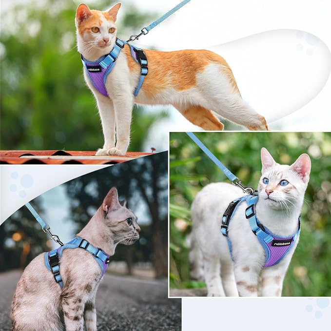 rabbitgoo Cat Harness and Leash Set, Escape Proof Soft Adjustable Vest Harnesses - Image 8
