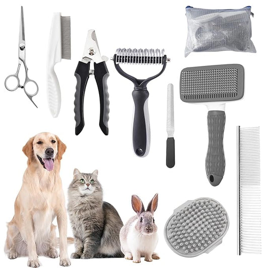 Dog Brush for Shedding by KUEIOX