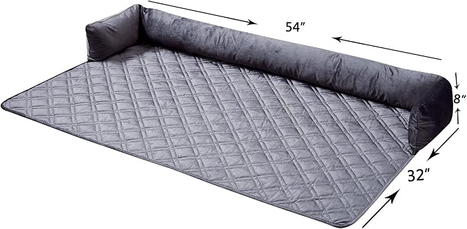 Brilliant Sunshine Premium Calming Dog Bed Mat, Silky Velvet, Removable - Image 3