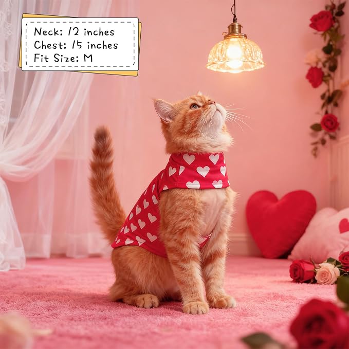 EXPAWLORER Cat Valentines Outfit Sweater - Image 5