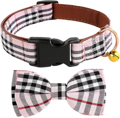Yizepet Dog Collar with Bow Tie- Adjustable pet Collar - Image 2