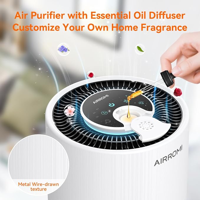 AIRROMI Air Purifier for Bedroom - Image 5