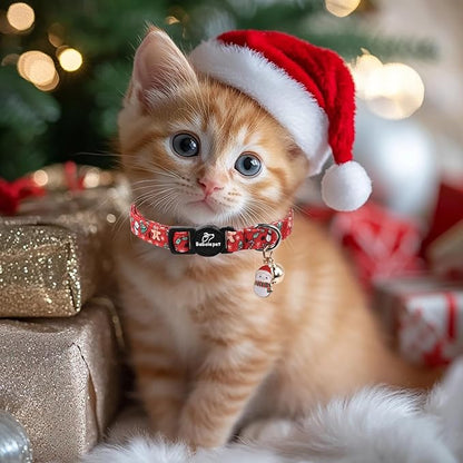 2 Pack Christmas Cat Collars - Image 5