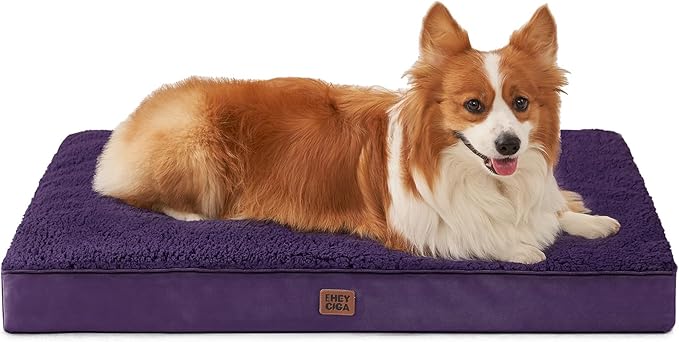EHEYCIGA Orthopedic Dog Beds for Large Dogs by EHEYCIGA