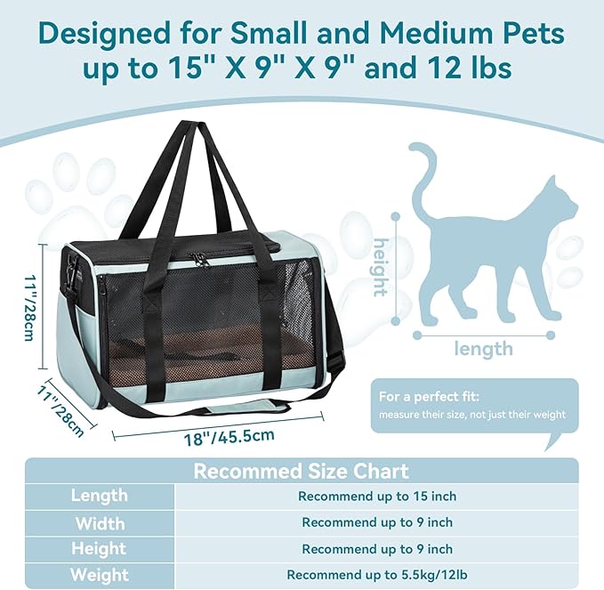 PETSFIT Soft-Sided Cat Carrier - Image 5