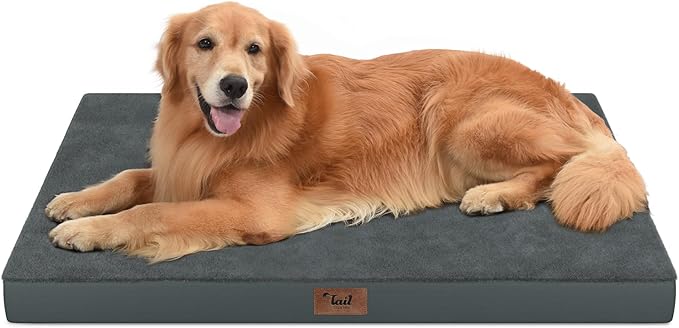 Orthopedic Dog Bed for Extra Large Dogs, XL Comfort Pet Mat for Large Sized Dog by TailStories