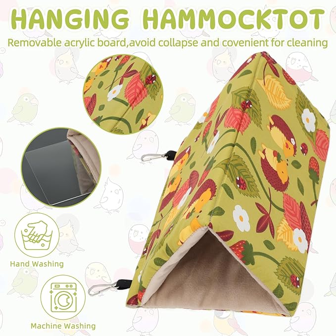Rypet Winter Warm Bird Nest House - Image 4
