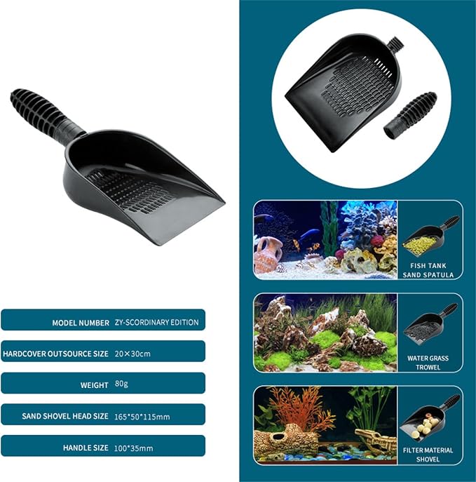 Aquariums Sand Shovel Fish Tanks Tool - Image 4