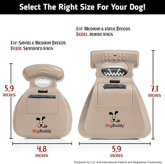 DogBuddy Pooper Scooper, Portable Dog Pooper Scooper, Poop Scooper - Image 2