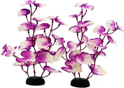 Silk Aquarium Plants for Betta Fish Tank by DVHEY