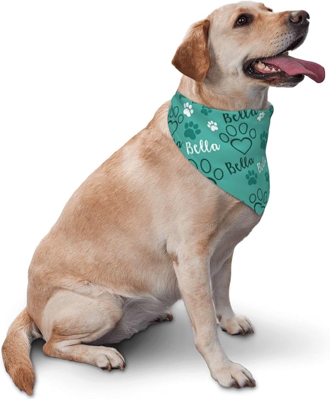 Custom Pet Scarf Personalized Dog Bandana - Image 2