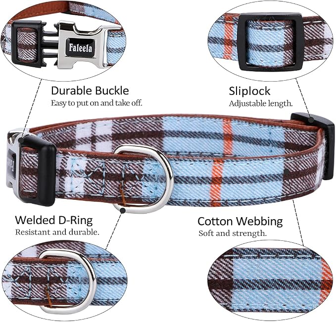 Faleela Soft &Comfy Bowtie Dog Collar, Detachable and Adjustable Bow Tie Collar - Image 2