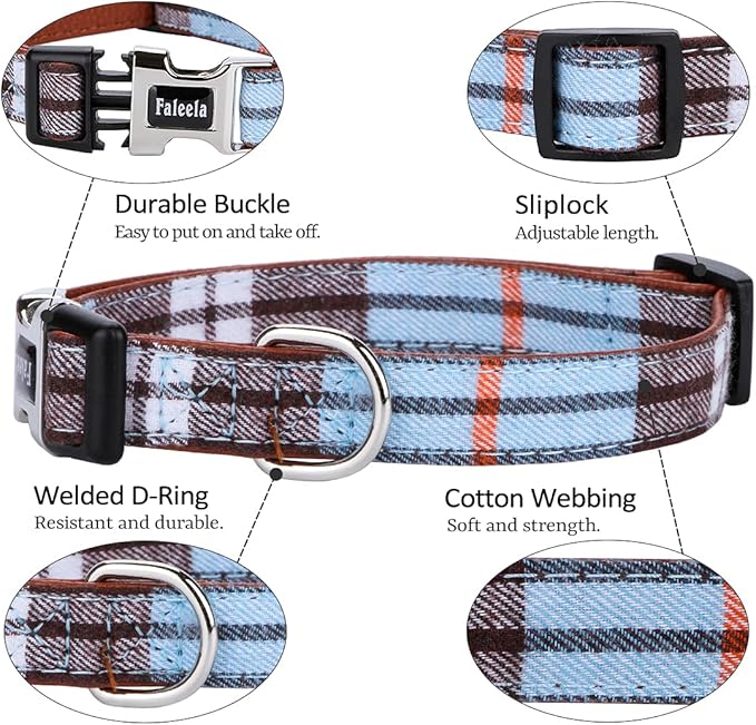 Faleela Soft &Comfy Bowtie Dog Collar, Detachable and Adjustable Bow Tie Collar - Image 2
