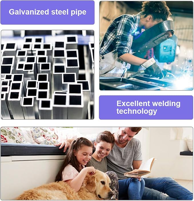 BestPet 8 x 4 x 6 Ft Dog Kennel Outdoor Dog Pen Playpen House Heavy Duty Dog - Image 3