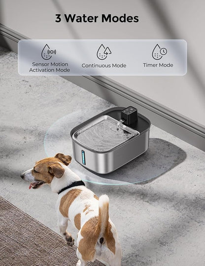 Wireless 7.5l/254oz/2Gal Dog Water Fountain - Image 2