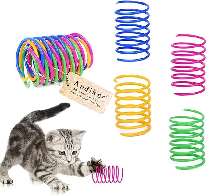 Andiker Interactive Cat Spiral Creative Spring Toy to Kill Time and Keep Fit by Andiker-ServingforYou