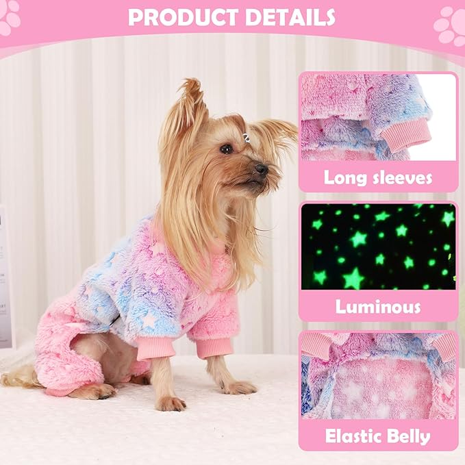 Fleece Pajamas for Small Dogs - Image 3