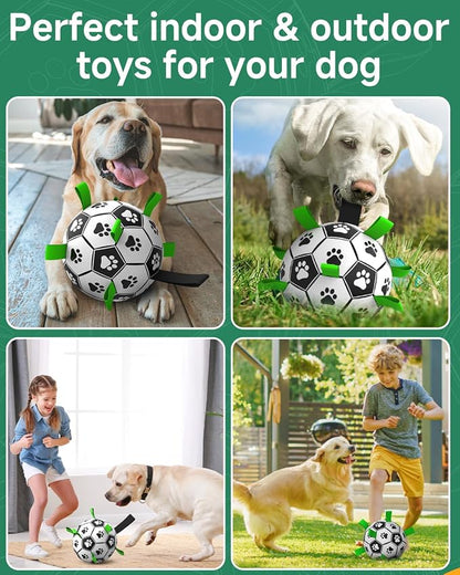 QDAN 10 Inch Gaint Dog Soccer Ball - Image 4