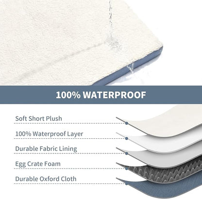 Orthopedic Dog Bed for Extra Large Dogs, XL Comfort Pet Mat for Large Sized Dog - Image 5