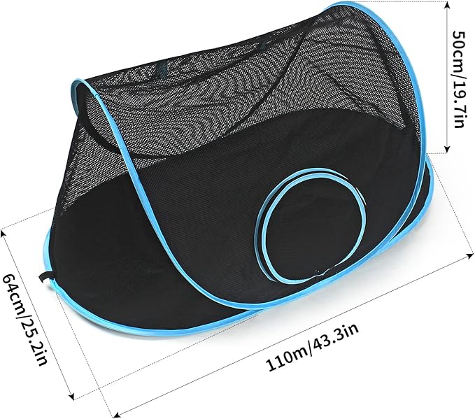 INTURN Cat Furniture Tent for Indoor and Outdoor Playpen Portable Cat Tunnels - Image 7