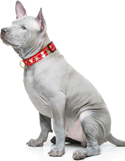 Reflective Dog Collar, Cute Christmas Style Dog Collars - Image 2