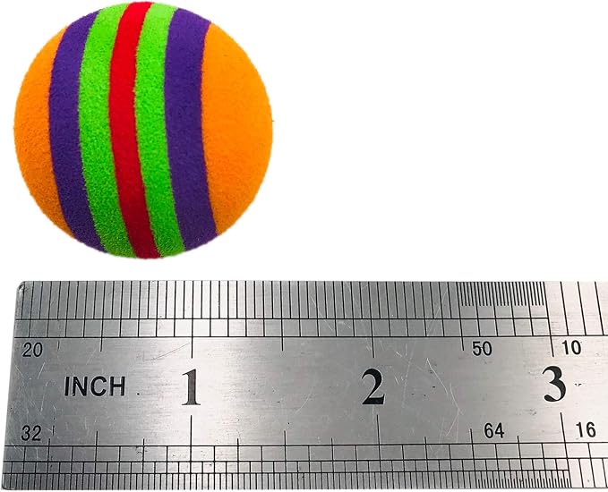 PET SHOW 15pcs 1.4" Interactive Cat Toy Balls - Image 8