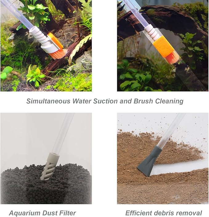 Compact Aquarium Siphon Vacuum and Water Changer Kit - Image 3