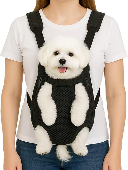 Mosago Dog Backpack Carrier, Adjustable Pet Front Carriers, Legs Out Carrying by Unknown