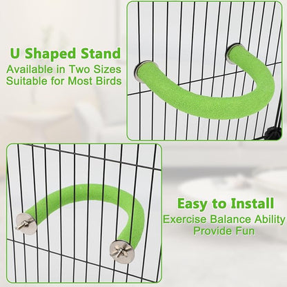 Rypet U Shape Parrot Perch Stand Toy - Image 7