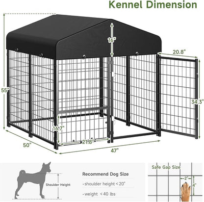 Dog Kennel Outdoor, Outside Dog Kennel - Image 5