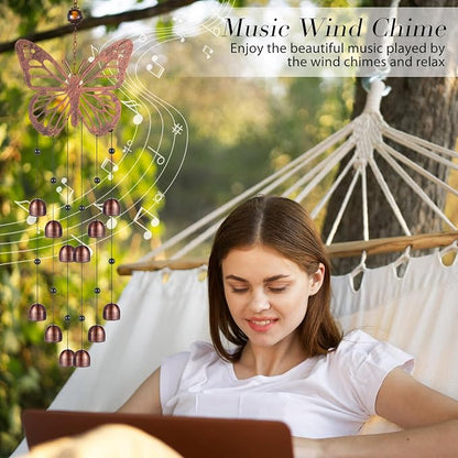 24 Inch Metal Wind Chimes Decor - Image 4
