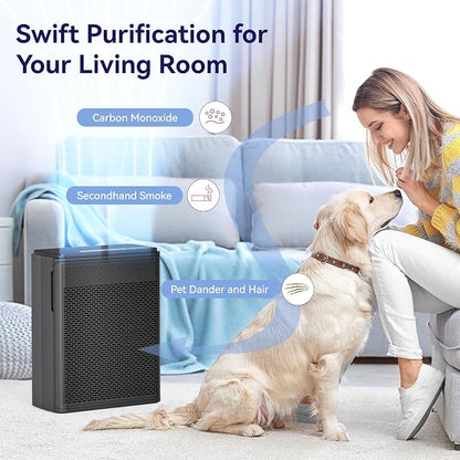 Air Purifiers for Home Pets Covers Up to 1500 Sq Ft, H13 Hepa Filter - Image 9