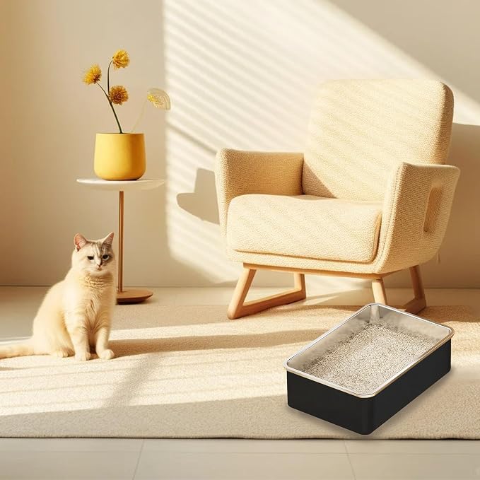 Stainless Steel Cat Litter Box - Image 8
