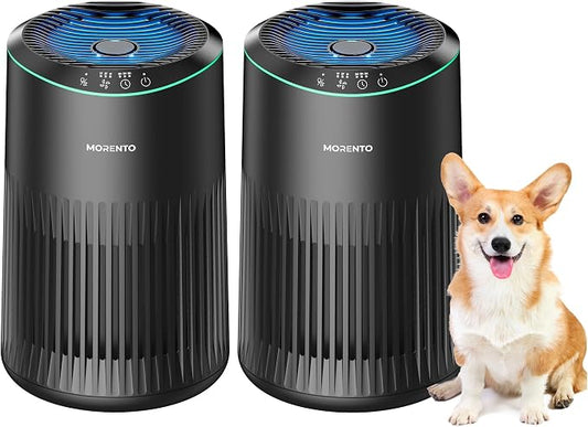 Air Purifiers for Bedroom Home by MORENTO
