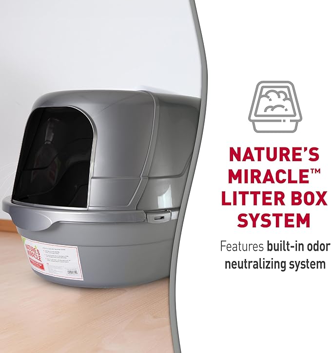 Nature’s Miracle Hooded Flip Top Litter Box - Image 3