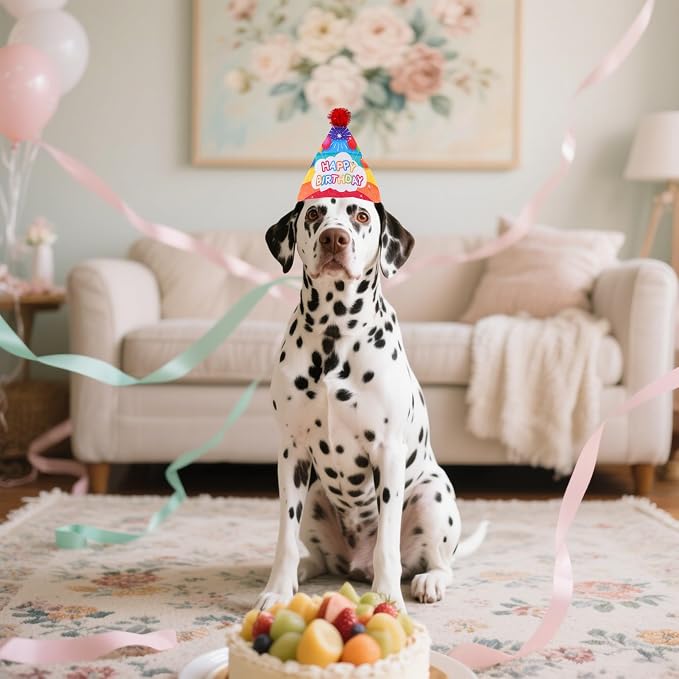 6pcs/Pack Dog Birthday Hats Party Hats - Image 7