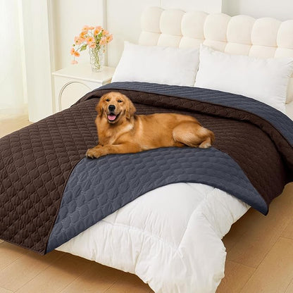 Smiry Waterproof Dog Bed Cover Blanket, Soft Reversible Pet Blanket, Washable by Smiry