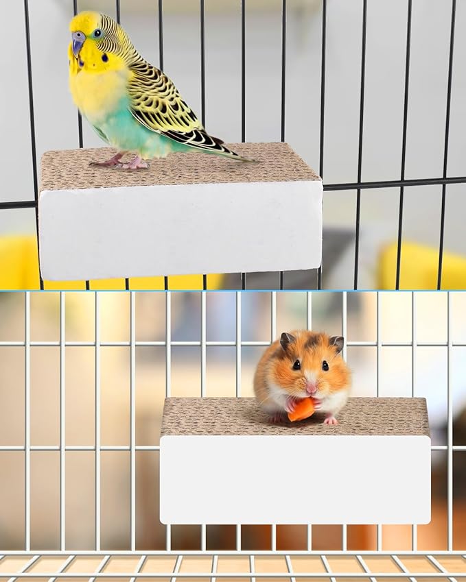 KATUMO Conure Toys, 4.7 Inch Cockatiel Foraging Shredder Chewing Toys Parakeet - Image 5