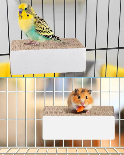 KATUMO Conure Toys, 4.7 Inch Cockatiel Foraging Shredder Chewing Toys Parakeet - Image 5