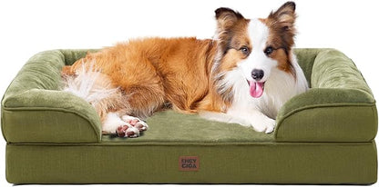 EHEYCIGA Orthopedic Dog Beds for Large Dogs, Waterproof Memory Foam Large Dog by EHEYCIGA