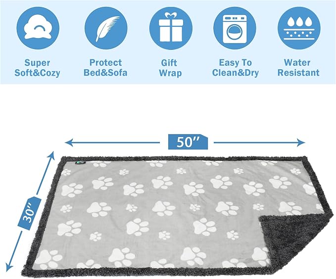 Kritter Planet Waterproof Dog Blanket, Reversible Water Proof Pet Blanket - Image 5