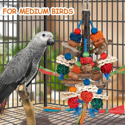 Bird Toys, Parrot Toys Exciting Chewing Fun - Image 3