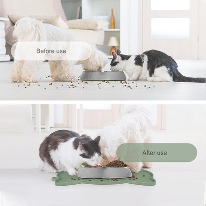 Coomazy Avocado Non-Slip Cat & Dog Feeding Mat - Image 4