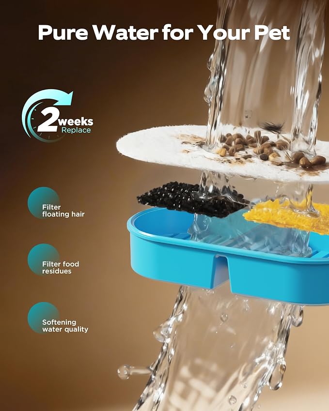 Cordless Cat Water Fountain Wireless: Battery Powered Pet Water Fountains - Image 8