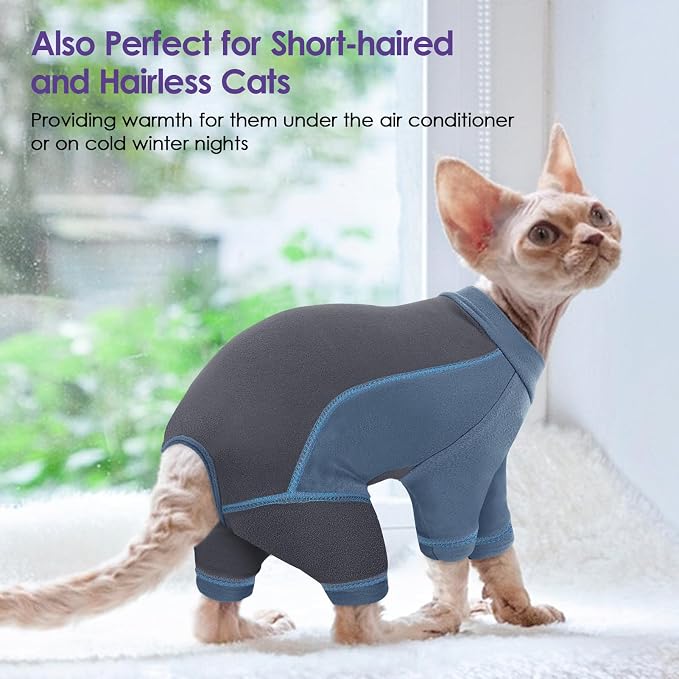 SUNFURA Hair Sticky Cat Clothes, Cat Sweater - Image 7