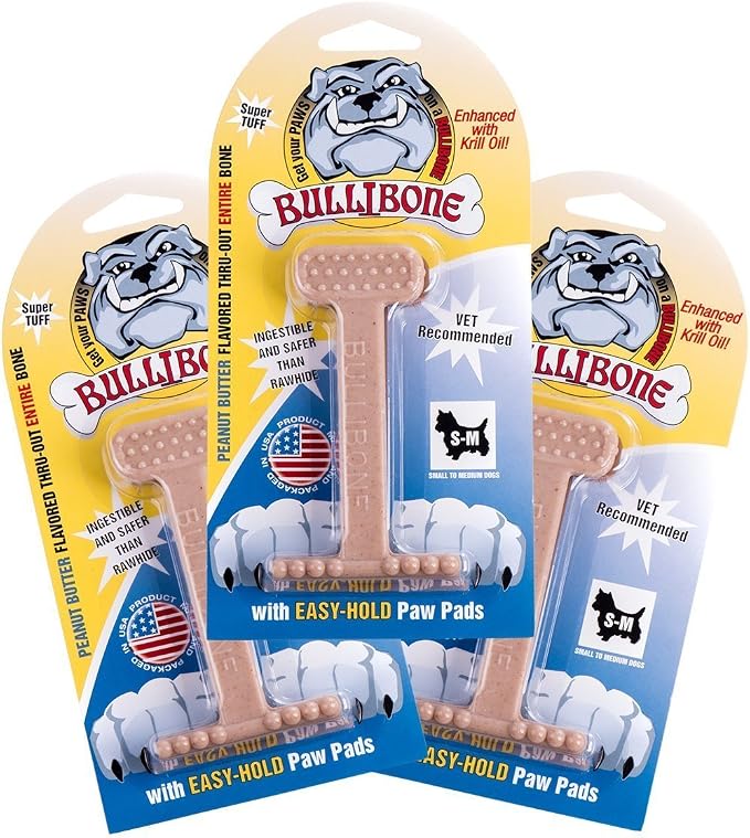 Bullibone Nylon Dog Chew Toy for Aggressive Chewers by Bullibone+Pet+Products+LLC