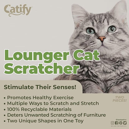 Best Pet Supplies Catify Cat Scratcher, Fun Interactive Scratchers, Claw Safe - Image 4