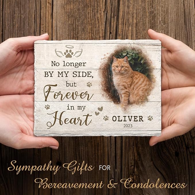 Personalized Rectangle-Shaped Memorial Rock - Image 7