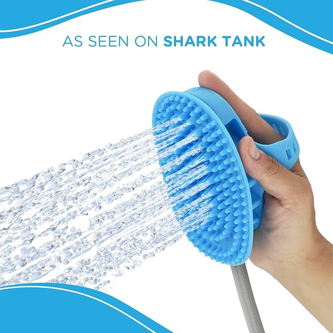 Aquapaw 5-in-1 Horse & Dog Bath Brush & Curry Comb - Image 8